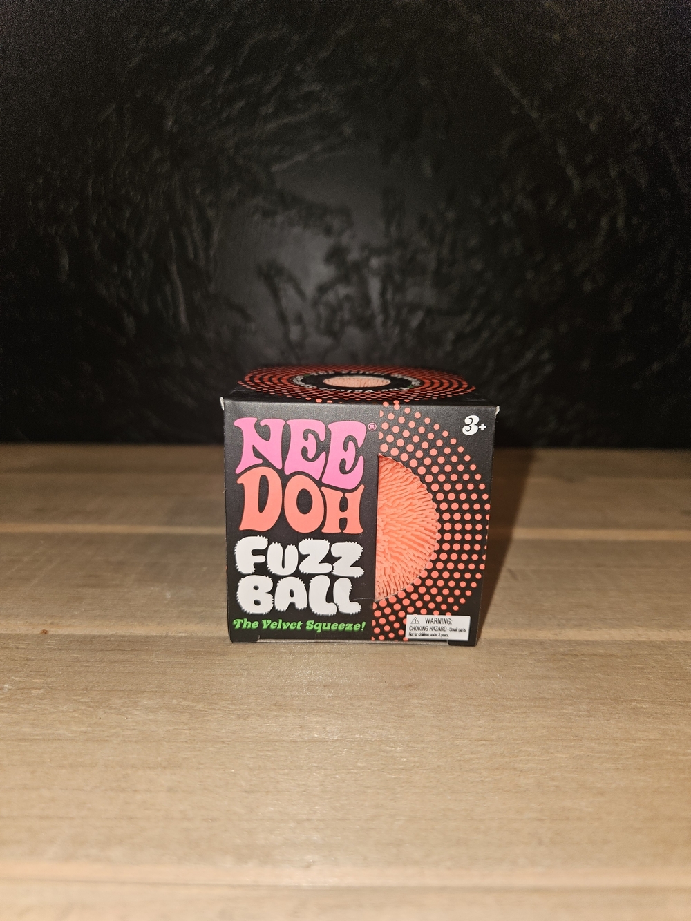 ORANGE NeeDoh Fuzz Ball – The Velvet Squeeze🟠 - Picture 3 of 5